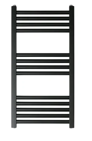 Just Taps Vos Radiator Matt Black 800 X 400