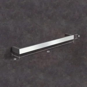 Thermorail Dss6 Single Square 632mm 23w 12v product image - Image 2