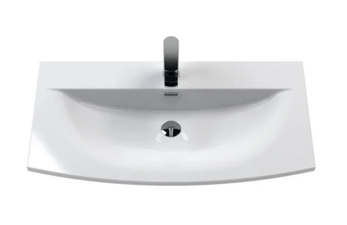 Hudson Reed 600 Curved Basin 1th White product image - Image 1