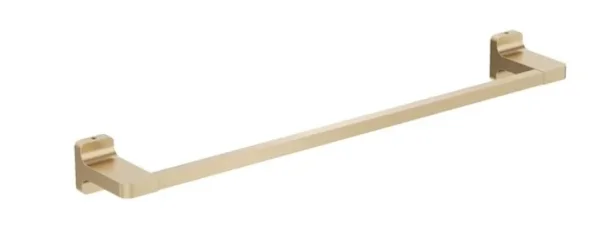 Crosswater Rotar Towel Rail 450mm Brushed Brass product image - Image 1