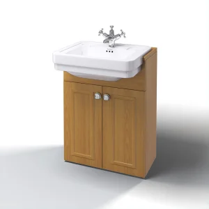 Burlington Oak Recessed Unit