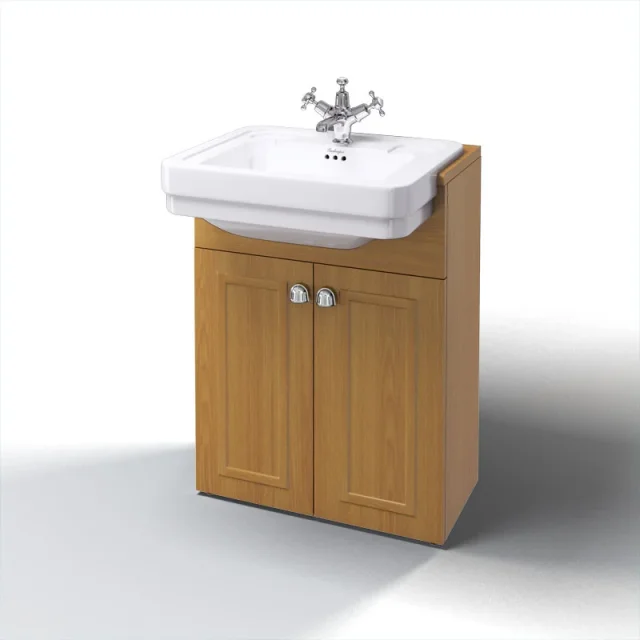 Burlington Oak Recessed Unit product image - Image 1