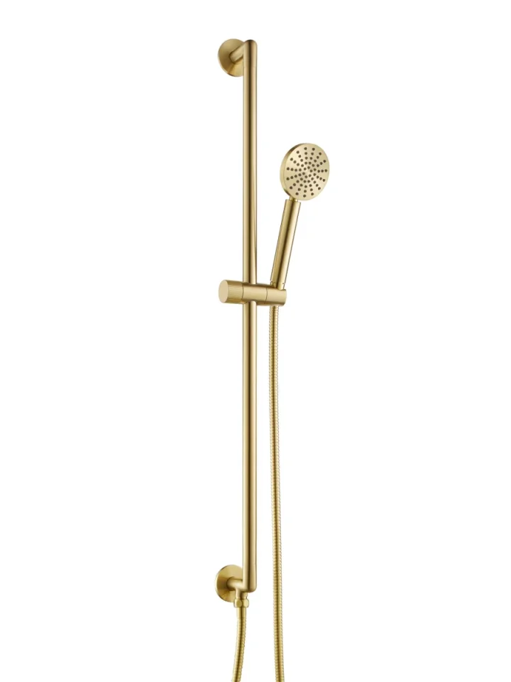 Just Taps Evo Slide Rail With Round Shower Handle And Hose product image - Image 1