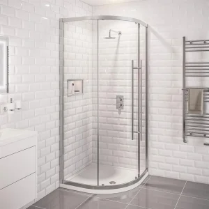 Eastbrook Vantage 2000 Easy Clean Quadrant 900mm Chrome