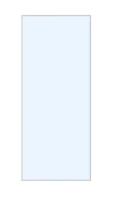 London Showers Bespoke mm 10mm EasyClean Shower Glass - as per drawing attached.