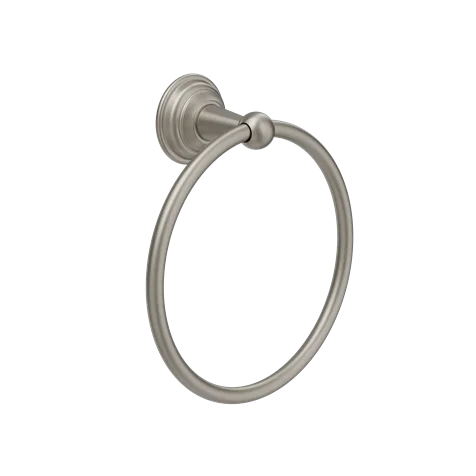 Crosswater Belgravia Towel Ring Brushed Nickel