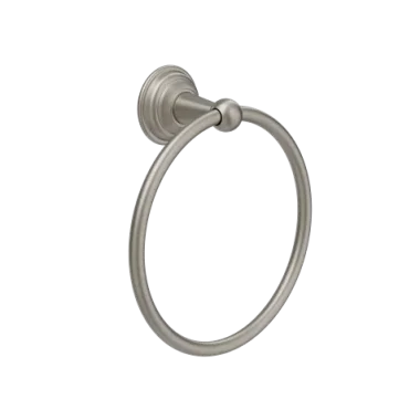 Crosswater Belgravia Towel Ring Brushed Nickel