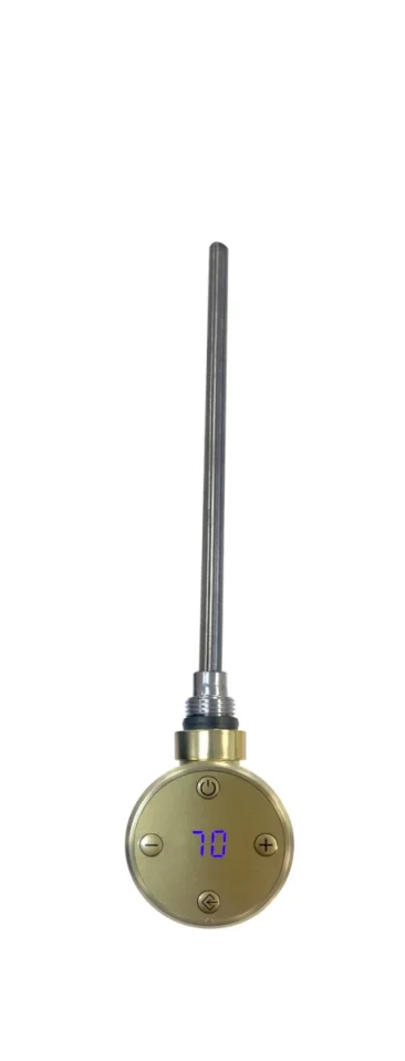 Just Taps Electric Thermostat Heating Element 400w Brushed Brass product image - Image 1