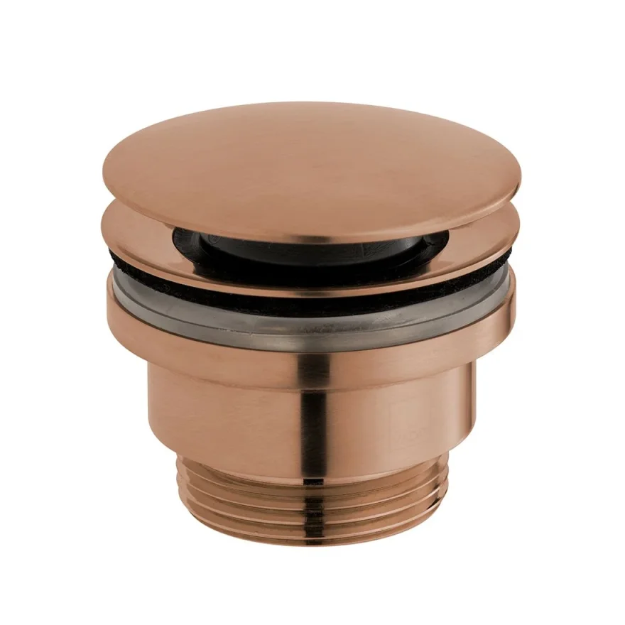 Vado Individual Universal Basin Waste Brushed Bronze product image - Image 1