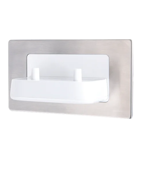 Proofvision Electric Toothbrush Charger Twin Brushed Steel