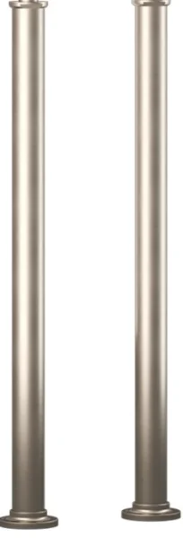 Crosswater Belgravia Bath Legs Brushed Nickel