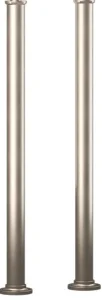 Crosswater Belgravia Bath Legs Brushed Nickel