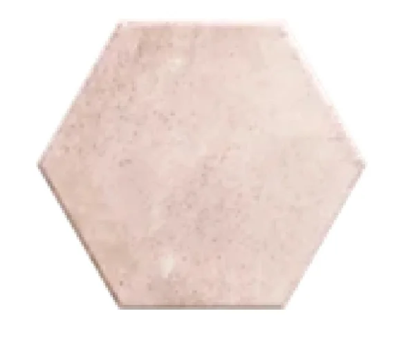 European Tiles Hope Rose Hex Tile Matte 15 x 17.3