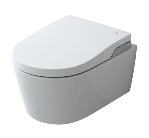 Roca Smart Wall Hung Rimless Wc Pan With Hidden Fixations And Fixing Kit. Soft Close Seat Included.