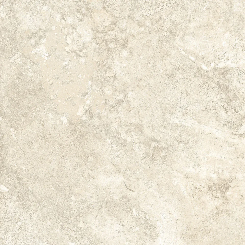 European Tiles Travertino White Cross Cut Matt Wall & Floor Tile 60 x 60cm STOCK detail view - Image 10