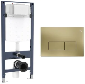 Crosswater Mpro Frame Set 1 Brushed Brass