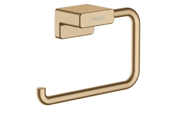 Hansgrohe Addstoris Roll Holder W/o Cover Bbr Brushed Bronze product image - Image 1