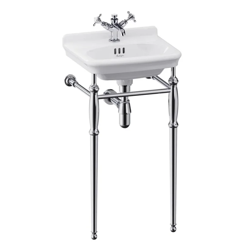 Burlington Guild Basin Stand 450mm Chrome product image - Image 1