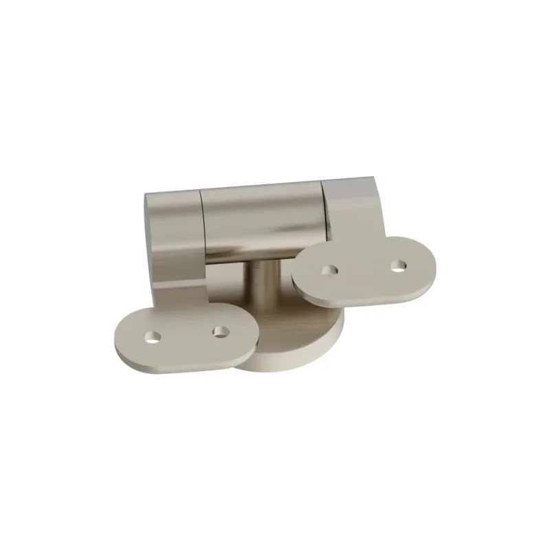 Burlington Soft Close Hinges (pair) Brushed Nickel product image - Image 1