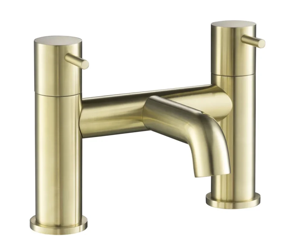 Just Taps Vos Bath Filler Brushed Brass product image - Image 1