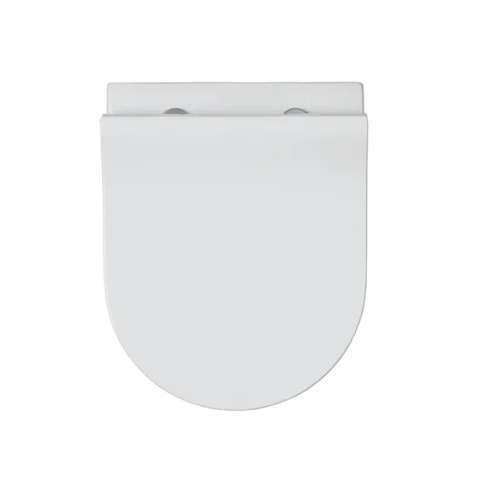 Crosswater Glide Ii Soft Close Toilet Seat 46 White product image - Image 1