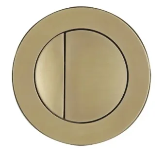 Roper Rhodes Round Flush Button - Brushed Brass