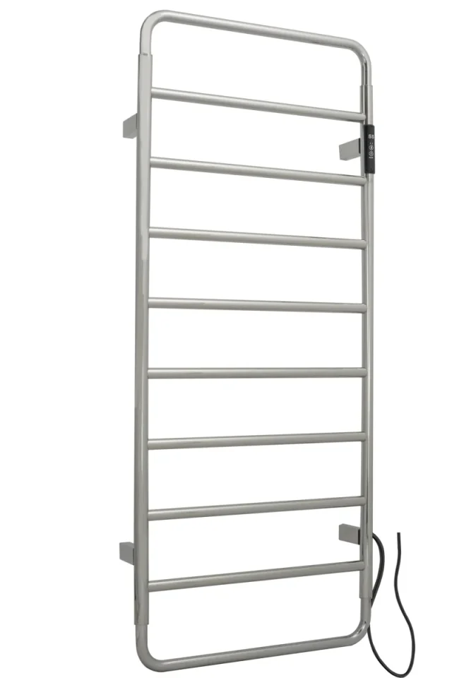 Just Taps Aero Electric Towel Radiator 1130 Stainless Inox product image - Image 1