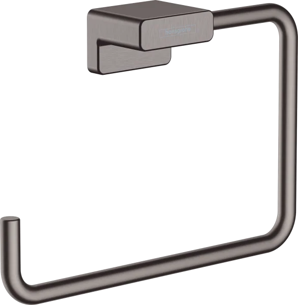 Hansgrohe Addstoris Towel Ring Bbc Brushed Black Chrome