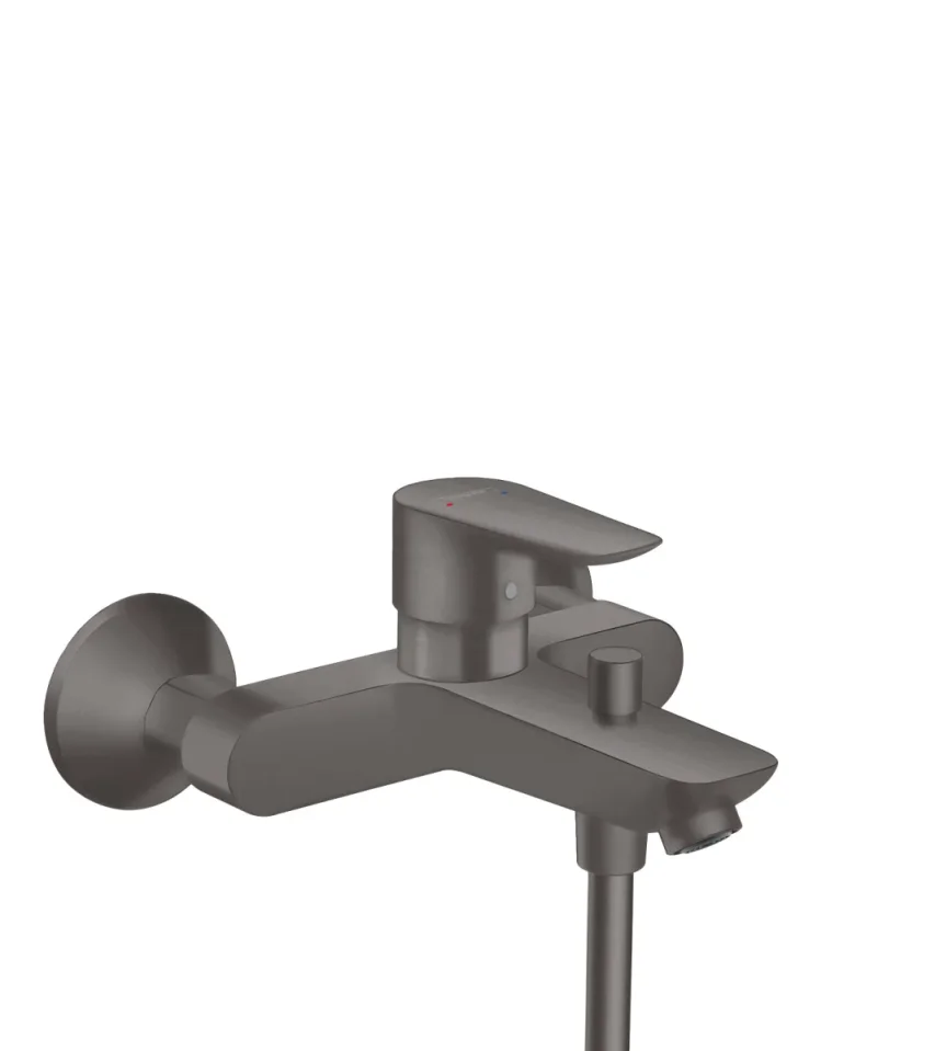 Hansgrohe Talis E Bath Mix.wall Mounted Bbc Brushed Black Chrome product image - Image 1