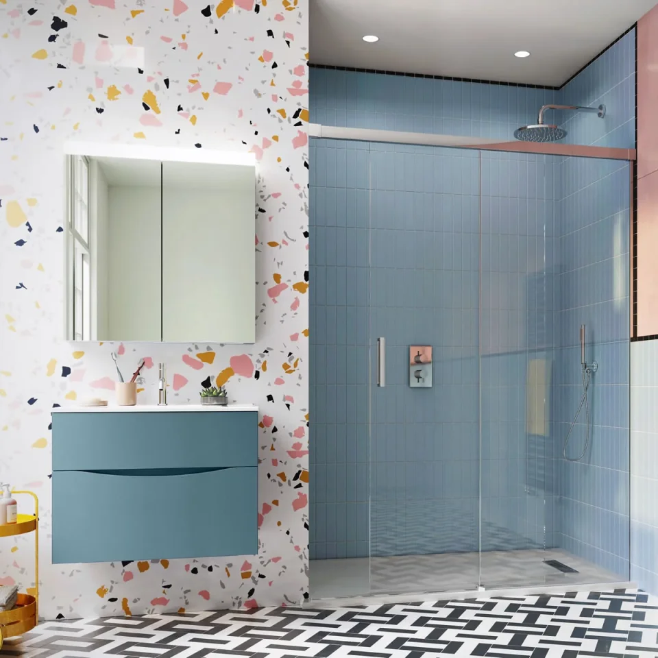 Crosswater Design Slider Soft Close Door 1200 product image - Image 1