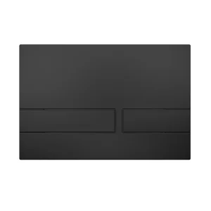 Britton Venue Flush Plate Matt Black