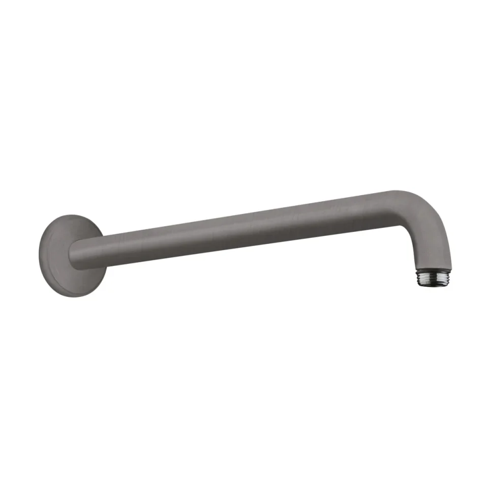 Hansgrohe Shower Arm Dn15 389mm Bbc Brushed Black Chrome product image - Image 1