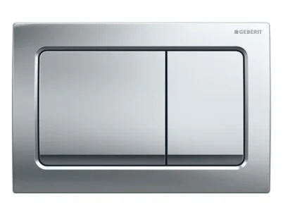 Alpha Chrome Flush Plate