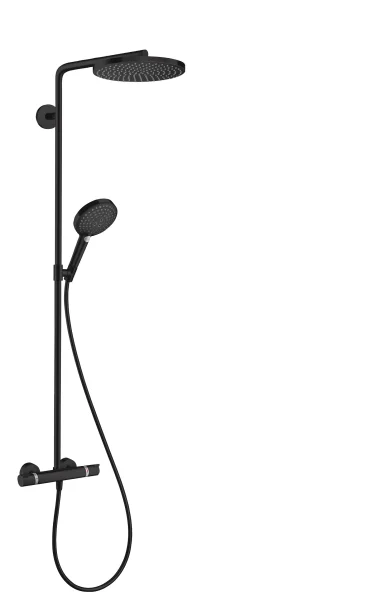 Hansgrohe Rd Select S 240 1j Powderrain Shp Mb Matt Black