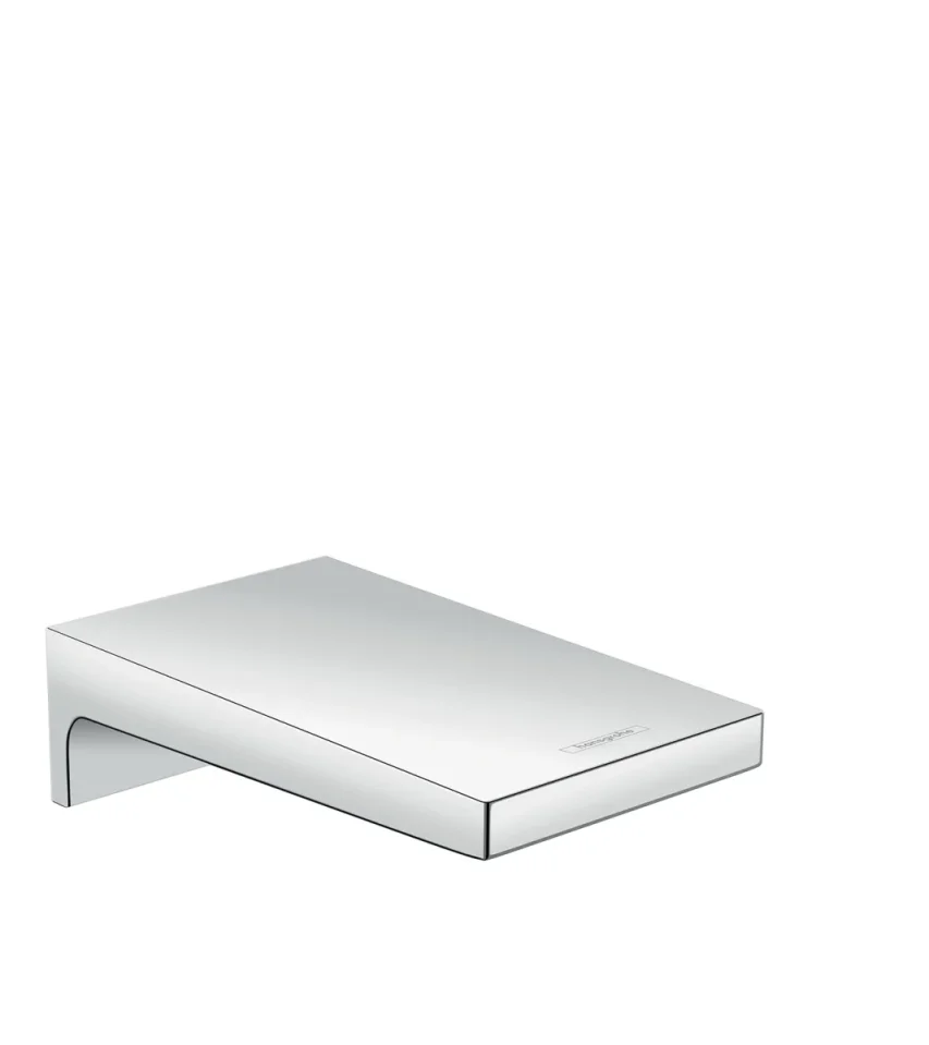 Hansgrohe Metropol Bath Spout Wide Chrome Chrome product image - Image 1