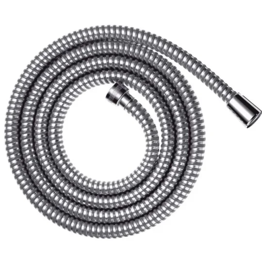 Hansgrohe Shower Hose Metaflex C 1600mm Chrome Chrome detail view - Image 2