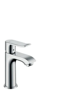 Hansgrohe Metris Basin Mixer 100 Small W/o Rod Chrome