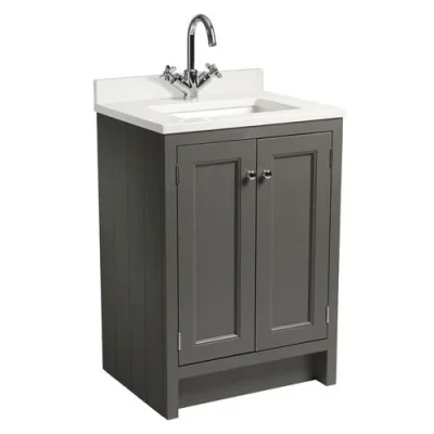 Roper Rhodes 600mm Hampton Undermount Basin Unit - Pewter