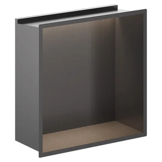 Crosswater Niches 305 X 305mm Slate detail view - Image 2