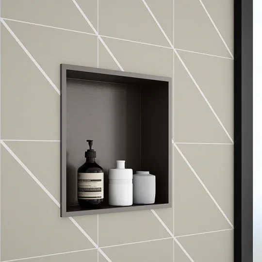 Crosswater Niches 305 X 305mm Slate product image - Image 1