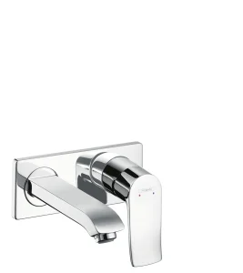 Hansgrohe Metris 2-h.basin M.conc.fs Short Chrome