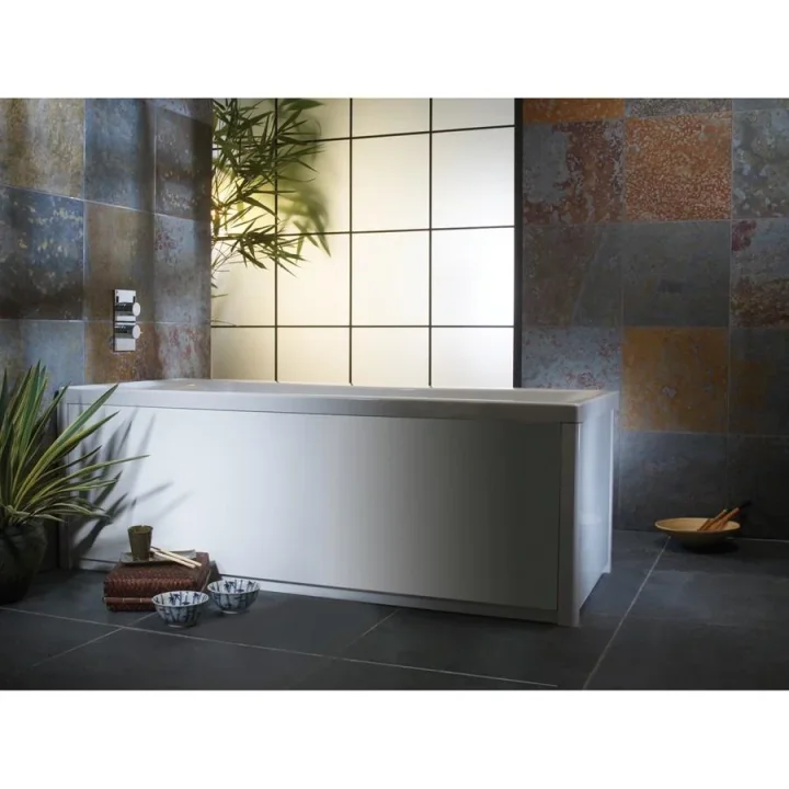 Roper Rhodes 1700mm Uno Front Panel With Plinth - White product image - Image 1