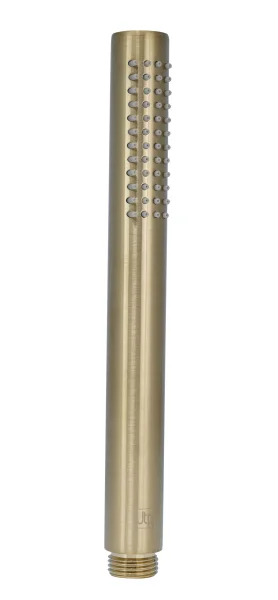 Just Taps Vos Shower Handle. Brushed Brass