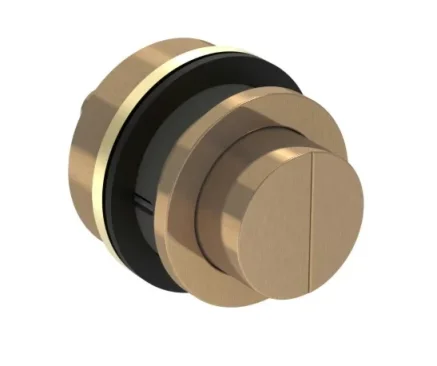 Saneux Flushe 2.0 Brass Flush Button (for Hc2030) - Brushed Bronze Pvd