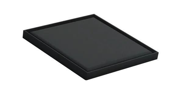 Just Taps 150mm X 150mm Elite Regular Gulley Matt Black Inc Membrane