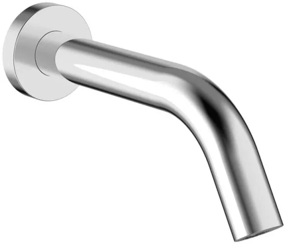 Crosswater Mpro Wall Mounted Basin Spout Sensor 140mm Stainless Steel Effect detail view - Image 2