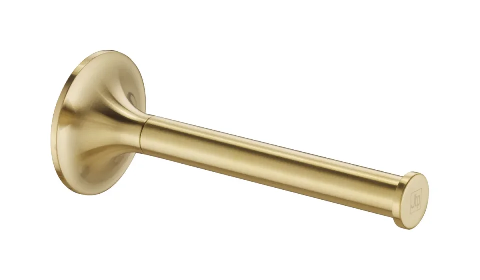 Just Taps Kono Toilet Roll Holder Spare Brushed Brass product image - Image 1