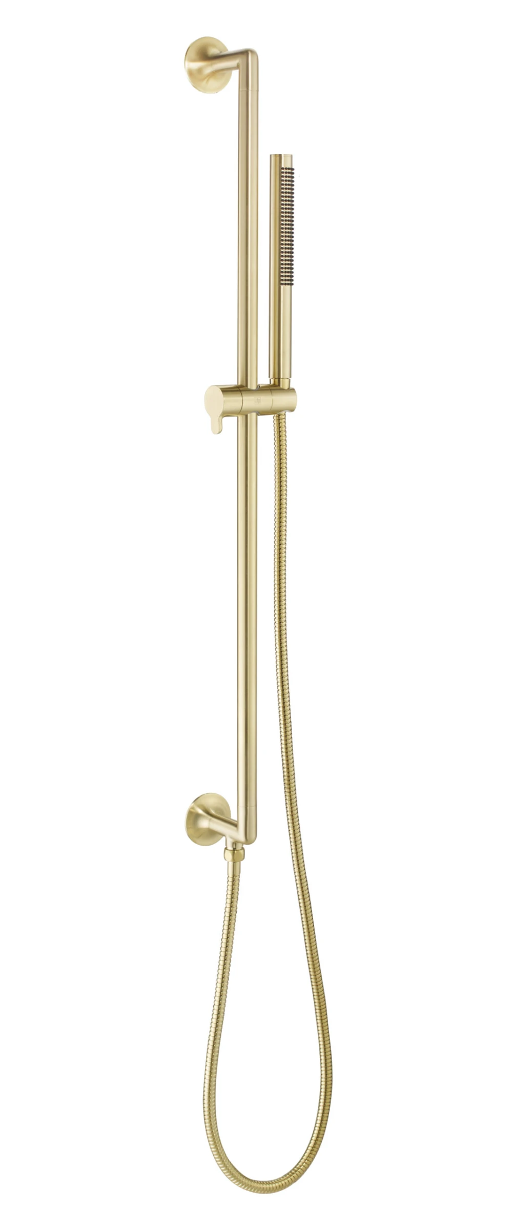 Just Taps Kono Slide Rail With Pencil Shower Handle And Hose Brushed Brass