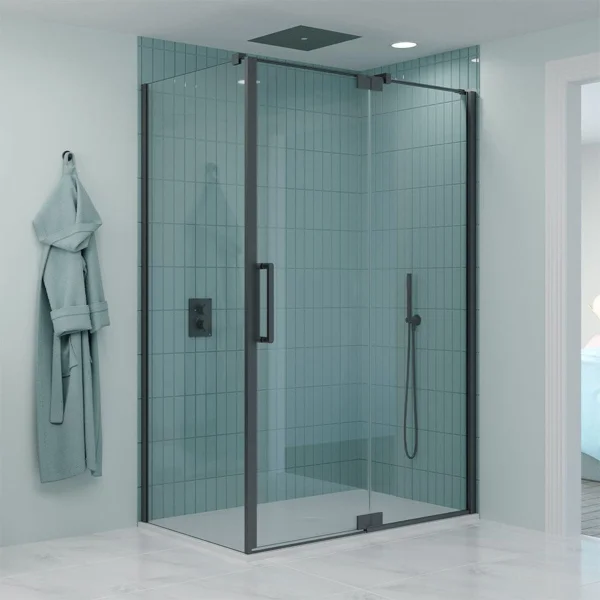 Crosswater Optix Pivot Door 900 Slate