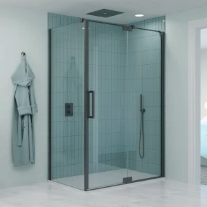 Crosswater Optix Pivot Door 900 Slate
